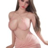 Robe, 162 cm BBW Sexpuppe mit Silikonkopf und TPE-Körper, konfigurierbar