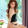 Angela, 159 cm Sexpuppe mit Silikonkopf und TPE-Körper, konfigurierbar