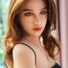 Angela, 159 cm Sexpuppe mit Silikonkopf und TPE-Körper, konfigurierbar
