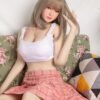 Meng, 160 cm Sexpuppe mit Silikonkopf und TPE-Körper, konfigurierbar