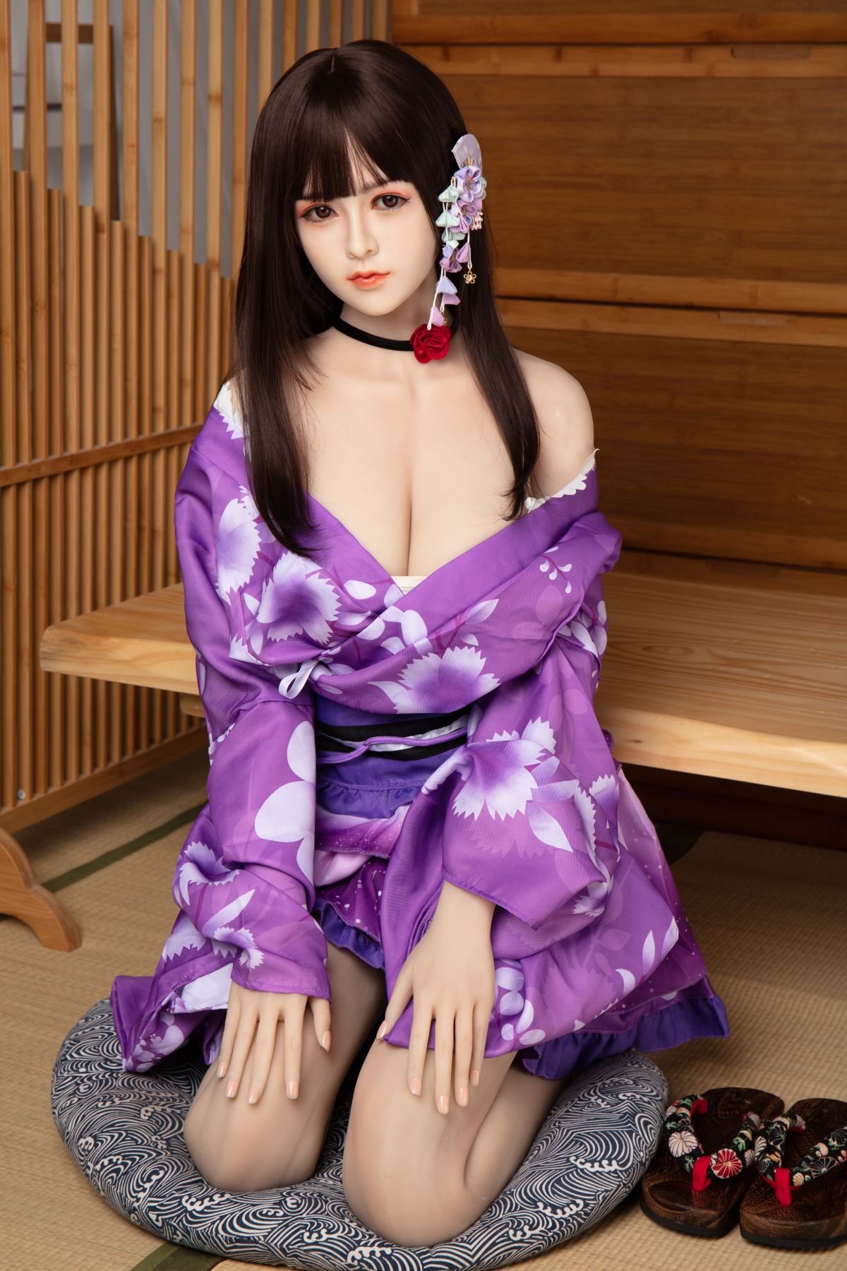Chie, 160 cm Cosplay Sexpuppe mit Silikonkopf und TPE-Körper, konfigurierbar