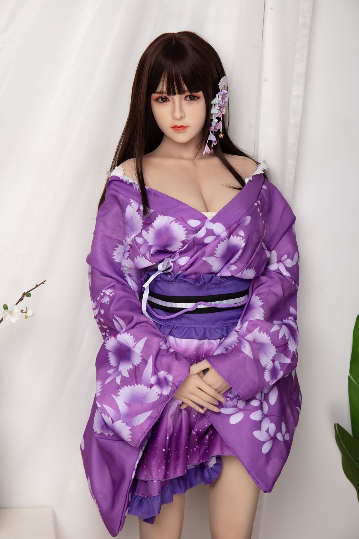 Chie, 160 cm Cosplay Sexpuppe mit Silikonkopf und TPE-Körper, konfigurierbar