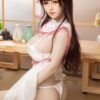 Emi, 160 cm Sexpuppe mit Silikonkopf und TPE-Körper