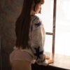 Hana, 160 cm Sexpuppe mit Silikonkopf und TPE-Körper, konfigurierbar