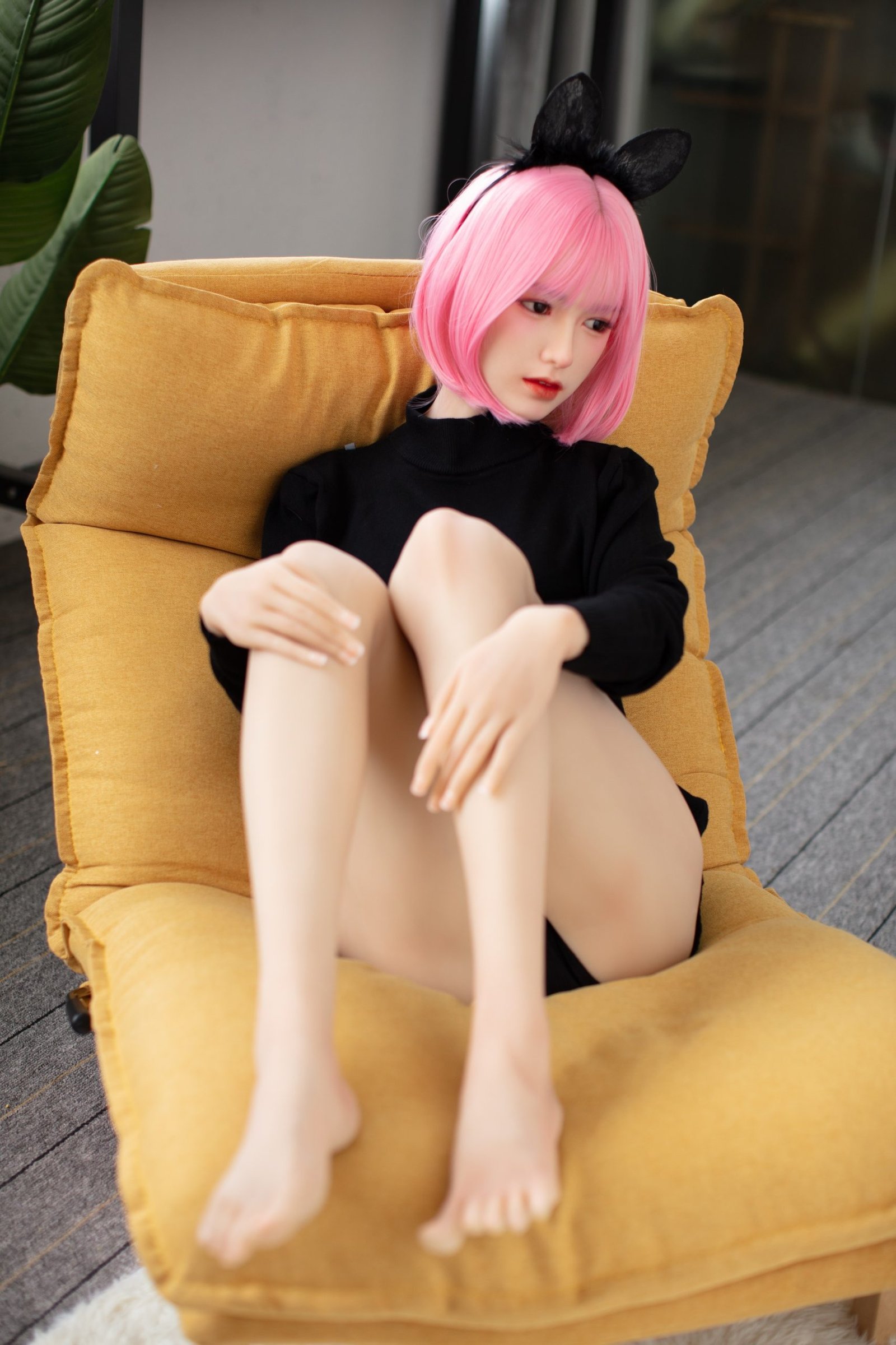 Fumiko, 160 cm Sexpuppe mit Silikonkopf und TPE-Körper, konfigurierbar