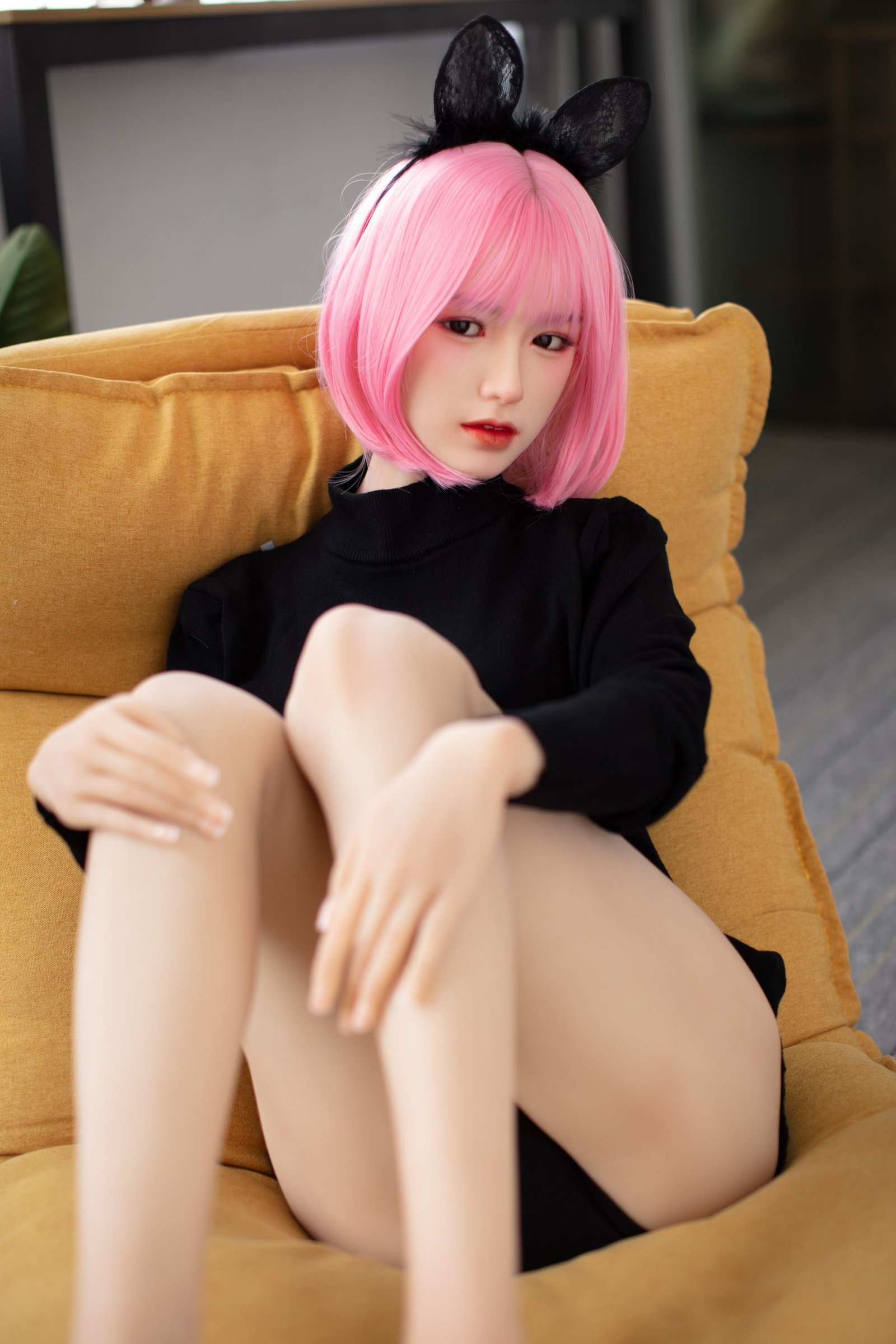 Fumiko, 160 cm Sexpuppe mit Silikonkopf und TPE-Körper, konfigurierbar