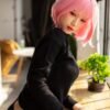 Fumiko, 160 cm Sexpuppe mit Silikonkopf und TPE-Körper, konfigurierbar