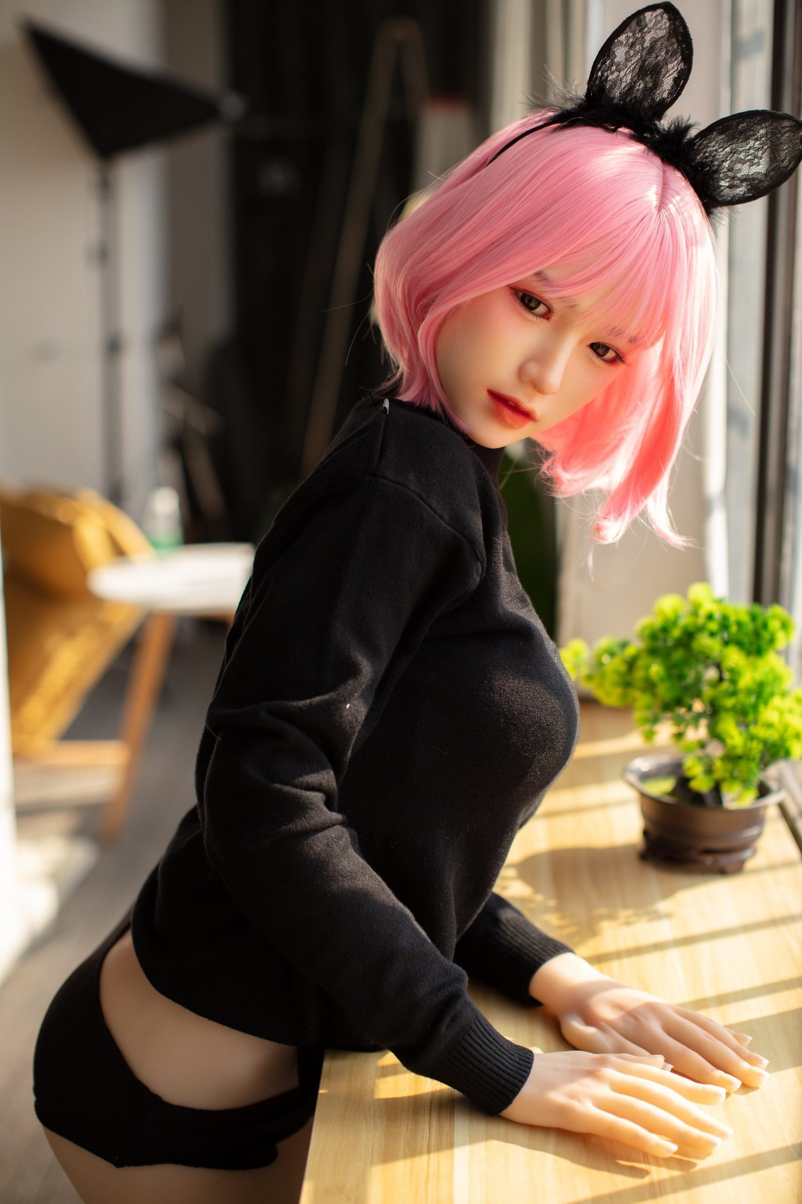 Fumiko, 160 cm Sexpuppe mit Silikonkopf und TPE-Körper, konfigurierbar
