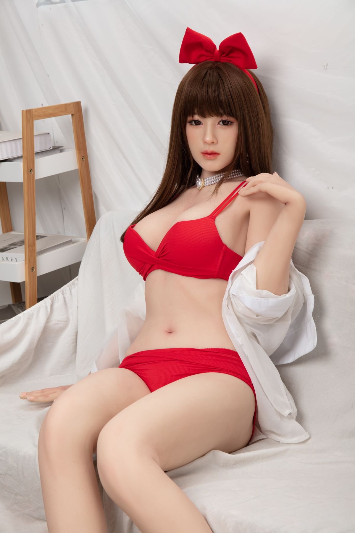 Ayami, 160 cm Sexpuppe mit Silikonkopf und TPE-Körper, konfigurierbar
