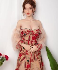 EunWoo, 160 cm Sexpuppe mit Silikonkopf und TPE-Körper, konfigurierbar