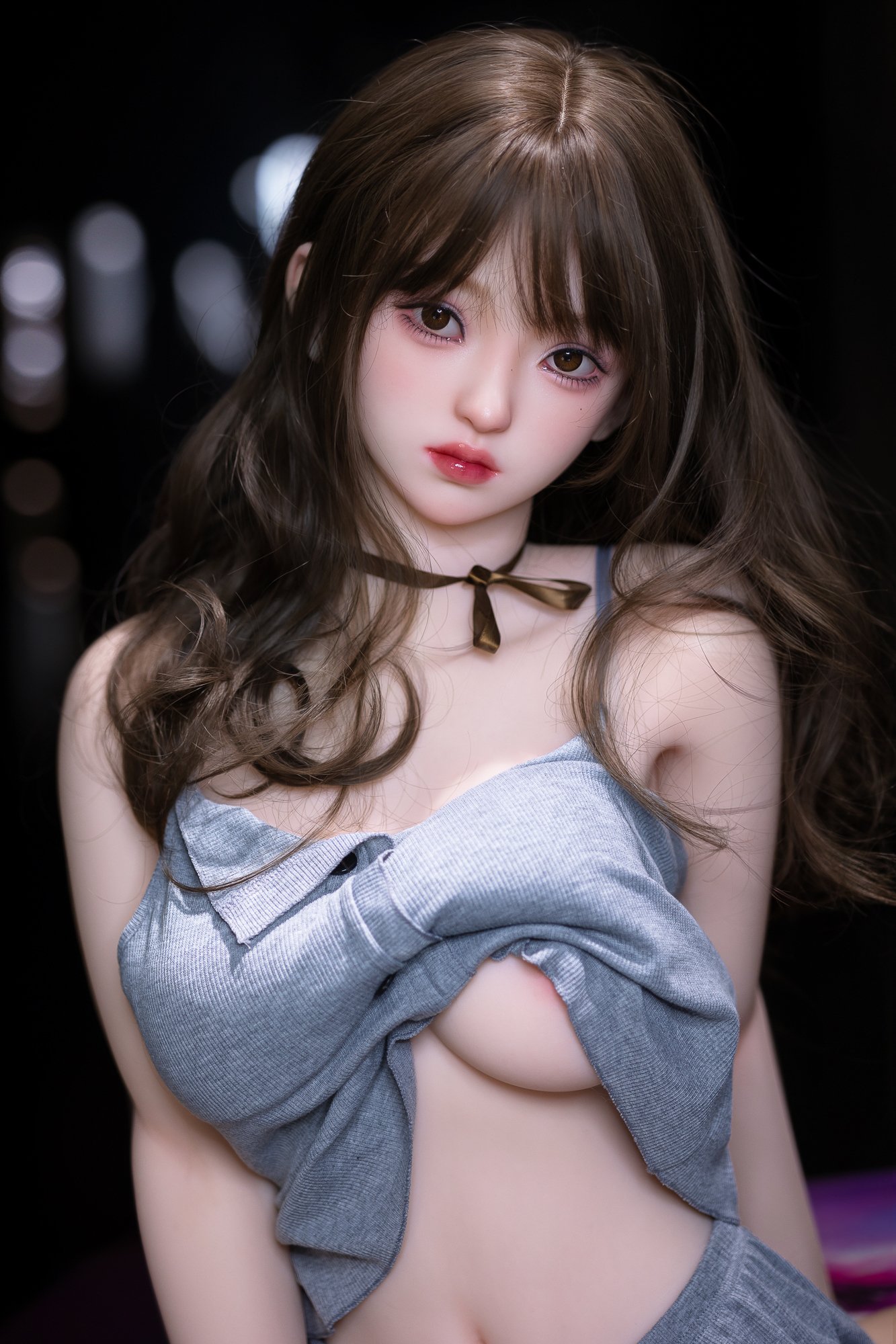 Wakana-AiBei, 157 cm AiBei TPE-Sexpuppe, Natürliche Hautfarbe, konfigurierbar