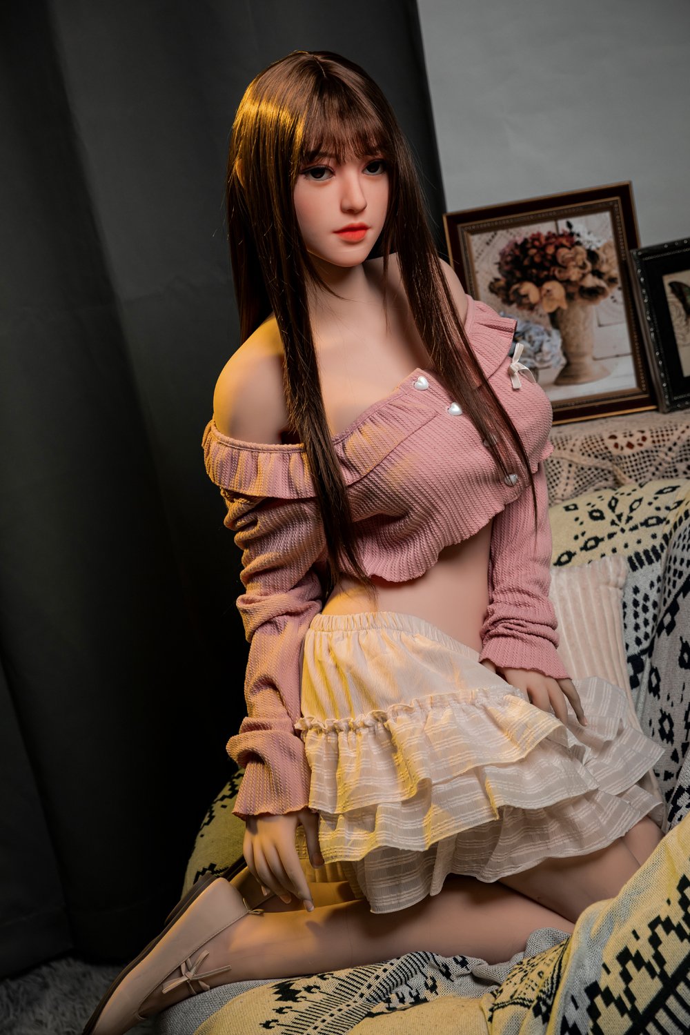Nolet, 160 cm Sexpuppe mit Silikonkopf und TPE-Körper, EU-Lager