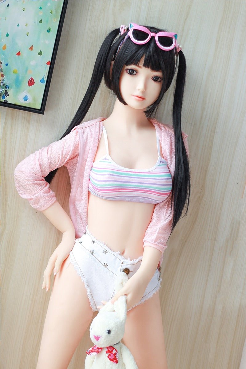 Akia, 140 cm Anime TPE-Sexpuppe, konfigurierbar