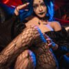 Sebastiane, 164 cm Cosplay Silikon-Sexpuppe, konfigurierbar