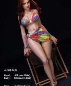 Kate, 148 cm Silikon-Sexpuppe, konfigurierbar