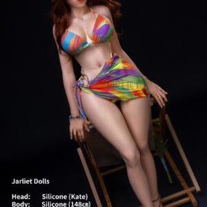 Kate, 148 cm Silikon-Sexpuppe, konfigurierbar