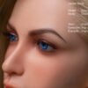 Herpin, 154 cm Silikon-Sexpuppe, konfigurierbar