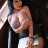 Tally, 163 cm BBW Sexpuppe mit Silikonkopf und TPE-Körper mit beweglichem ROS-Kiefer, konfigurierbar