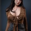 Jacalyn, 160 cm Sexpuppe mit Silikonkopf und TPE-Körper, konfigurierbar