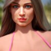 Browne, 165 cm BBW TPE-Sexpuppe, konfigurierbar