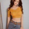 Kichi, 150 cm Cosplay Sexpuppe mit Silikonkopf und TPE-Körper, konfigurierbar
