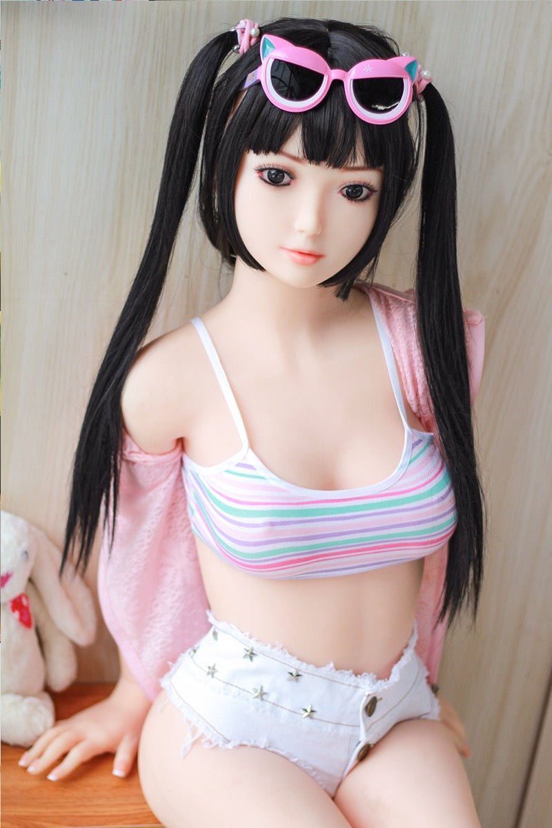 Akia, 140 cm Anime TPE-Sexpuppe, konfigurierbar