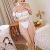 Ami, 152 cm Sexpuppe mit Silikonkopf und TPE-Körper mit beweglichem ROS-Kiefer