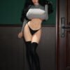 Dore, 170 cm BBW Silikon-Sexpuppe mit beweglichem ROS-Kiefer, konfigurierbar