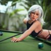 Denyse, 164 cm Sexpuppe mit Silikonkopf und TPE-Körper mit beweglichem ROS-Kiefer, konfigurierbar