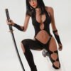 Arpin, 166 cm Cosplay Sexpuppe mit Silikonkopf und TPE-Körper mit beweglichem ROS-Kiefer, konfigurierbar