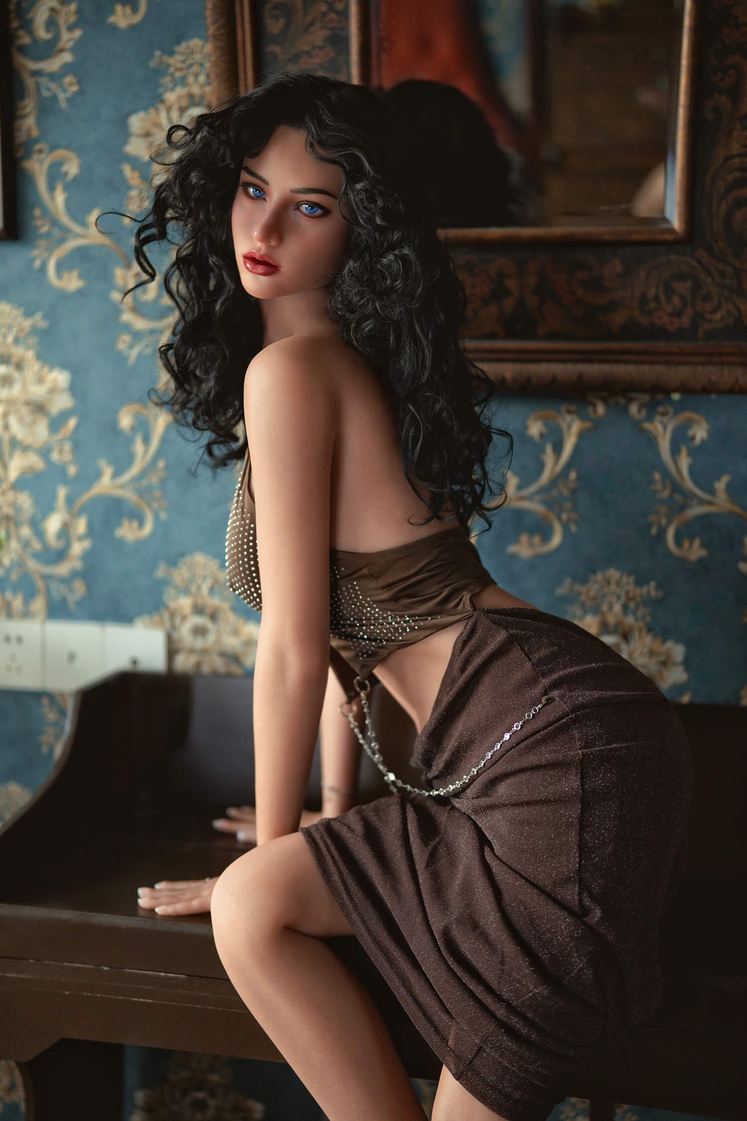 Charlita, 173 cm Silikon-Sexpuppe mit beweglichem ROS-Kiefer, konfigurierbar