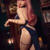 Gervin, 164 cm Cosplay Silikon-Sexpuppe mit beweglichem ROS-Kiefer, konfigurierbar