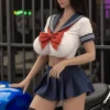 Délia Vallier, 148 cm AiBei TPE-Sexpuppe, konfigurierbar