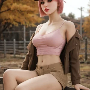 Délia Vallier, 148 cm AiBei TPE-Sexpuppe, konfigurierbar
