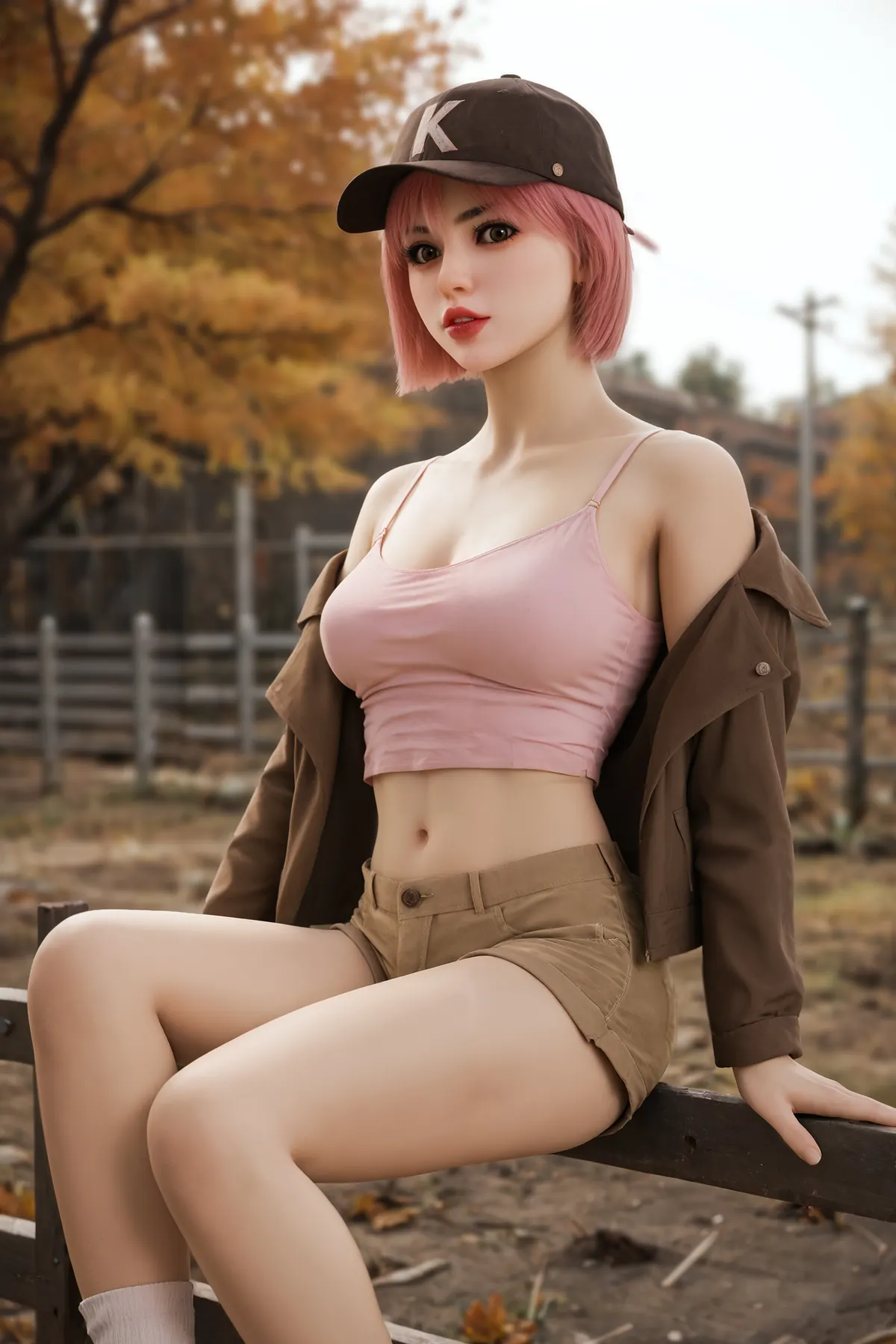 Délia Vallier, 148 cm AiBei TPE-Sexpuppe, konfigurierbar