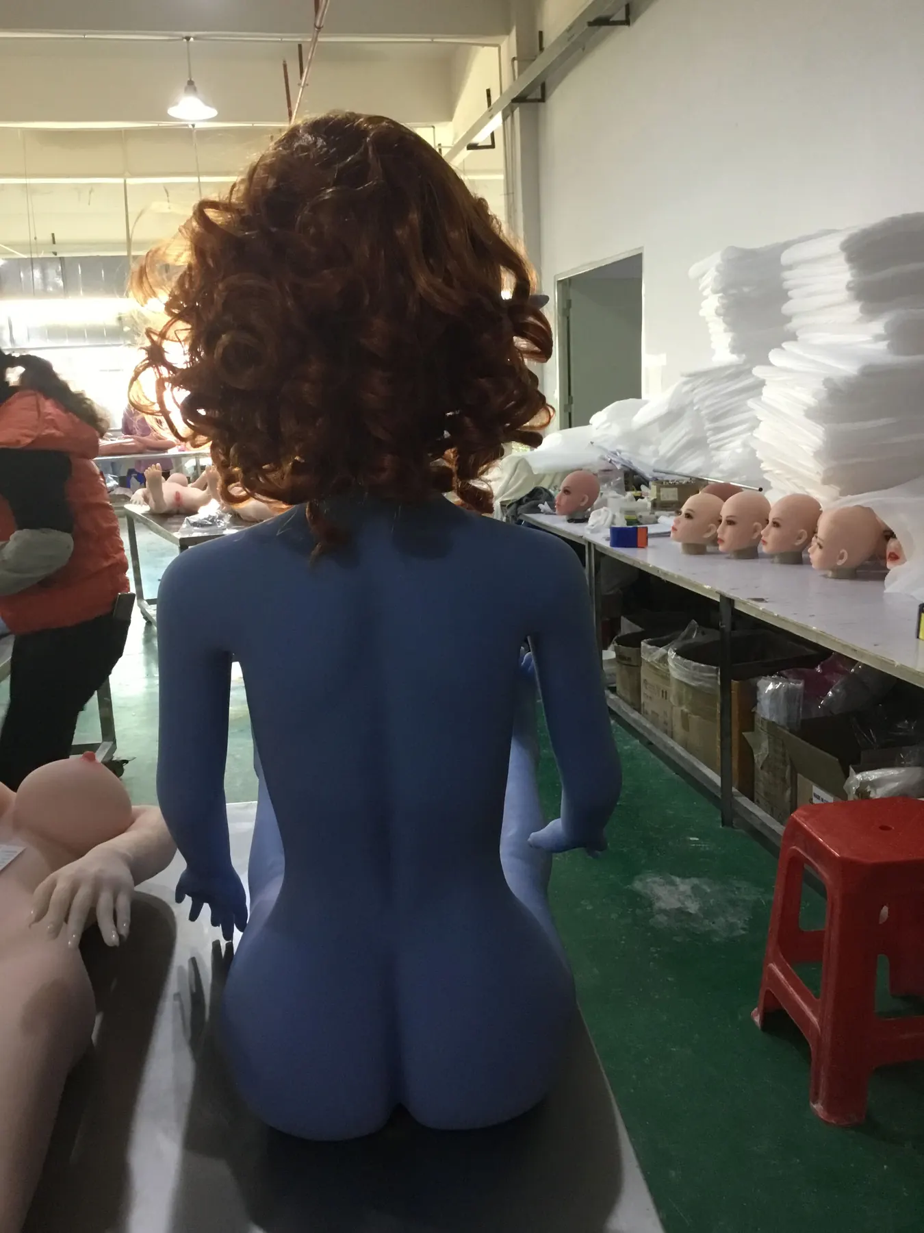 Flavie - Création AIBEI TPE 165 cm, visage 81, silhouette petite poitrine Werkfoto 1