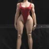 Roxane Pailloux, 170 cm Silikon-Sexpuppe, Natürliche Hautfarbe, Kopf 20-L, konfigurierbar