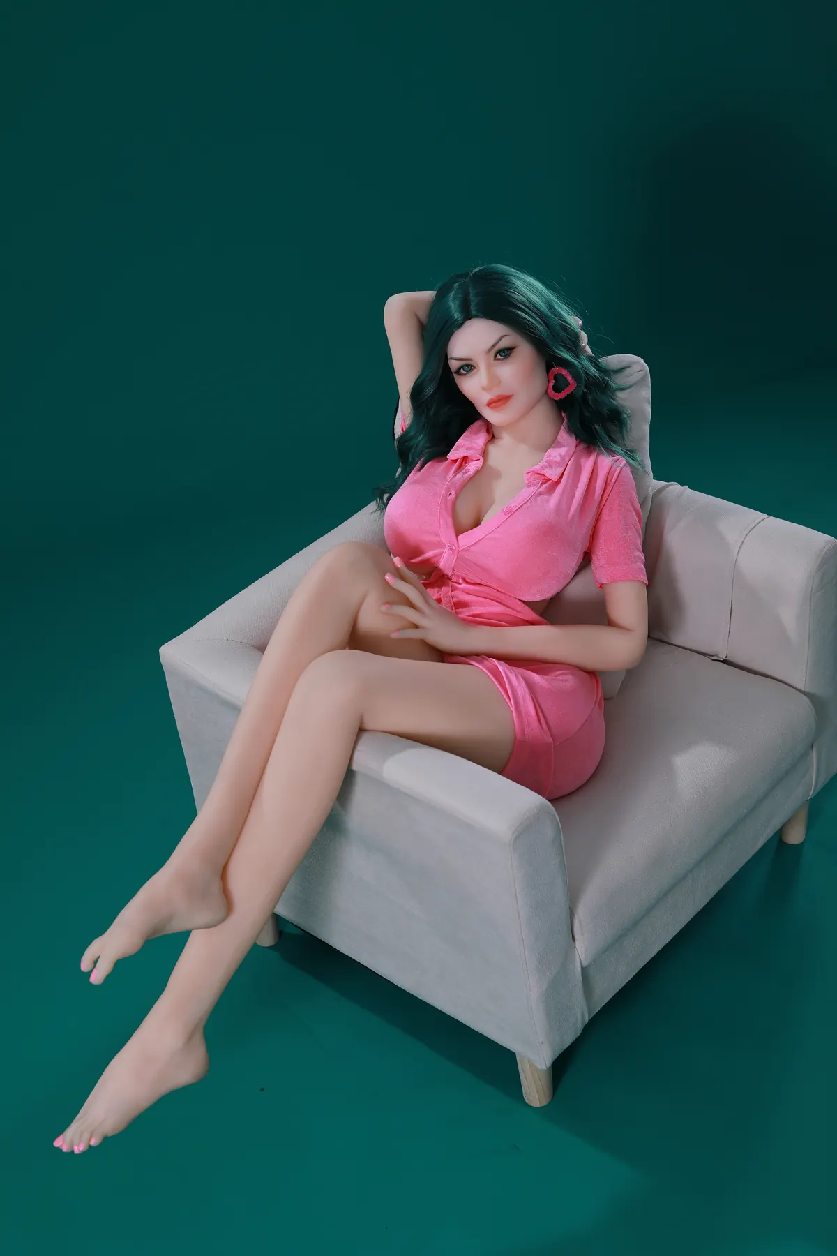Anaëlle Fontenay, 158 cm TPE-Sexpuppe, Kopf 269, konfigurierbar
