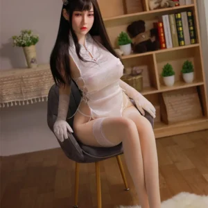 Anaëlle Montfaucon, 170 cm Silikon-Sexpuppe, Kopf 025, konfigurierbar
