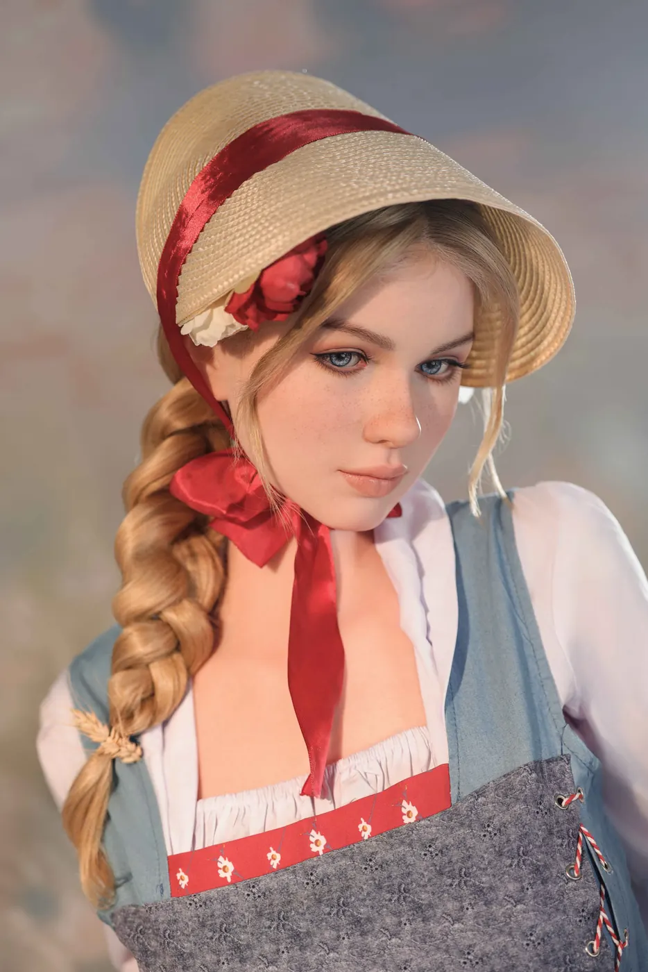 Violette Bellamy, 165 cm Silikon-Sexpuppe, Kopf 259, konfigurierbar