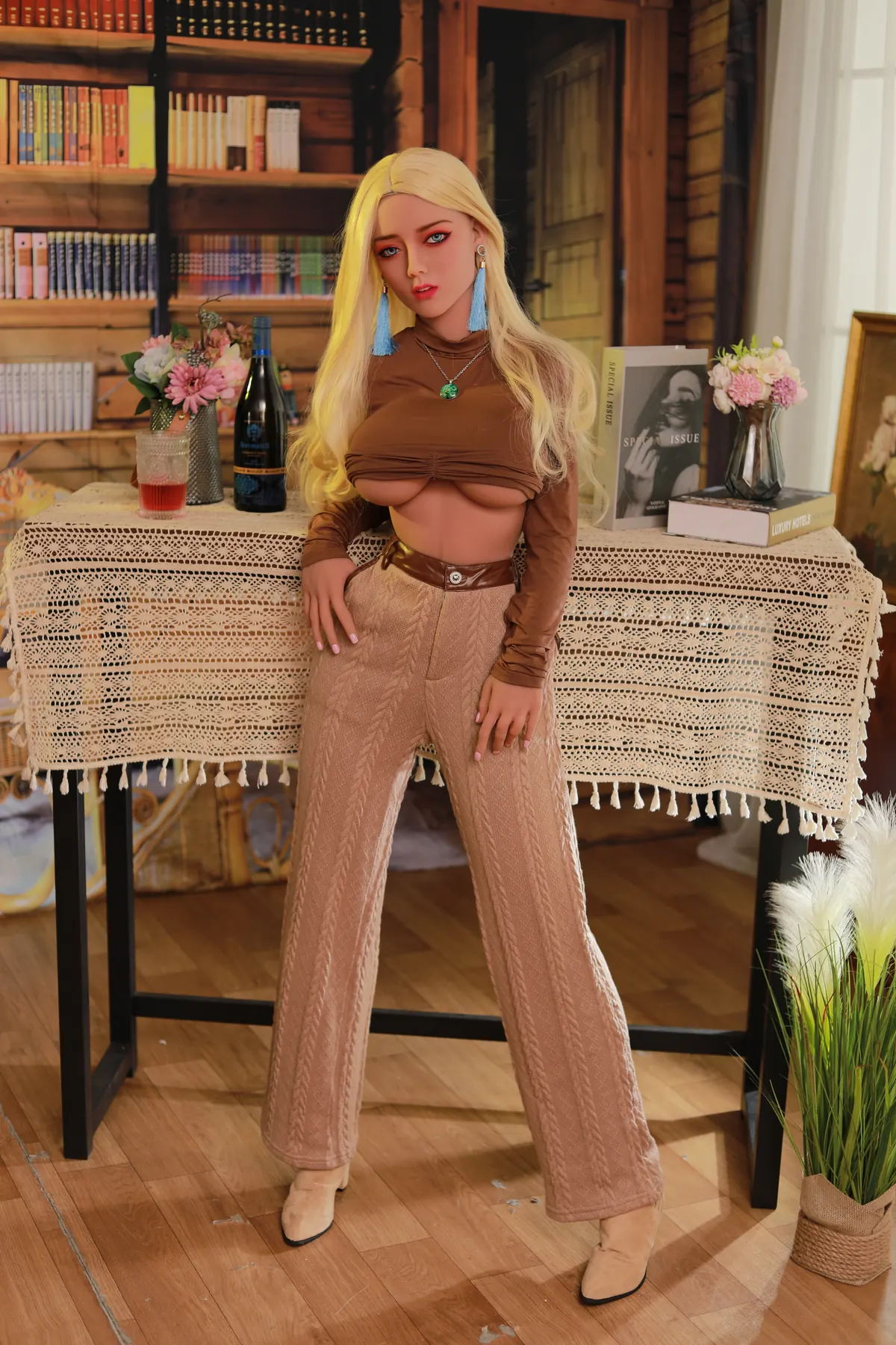 Anaëlle Dorsenne, 158 cm TPE-Sexpuppe, Kopf 250, konfigurierbar