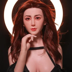 Éléonore Kermeur, 165 cm Silikon-Sexpuppe, Kopf 012, konfigurierbar