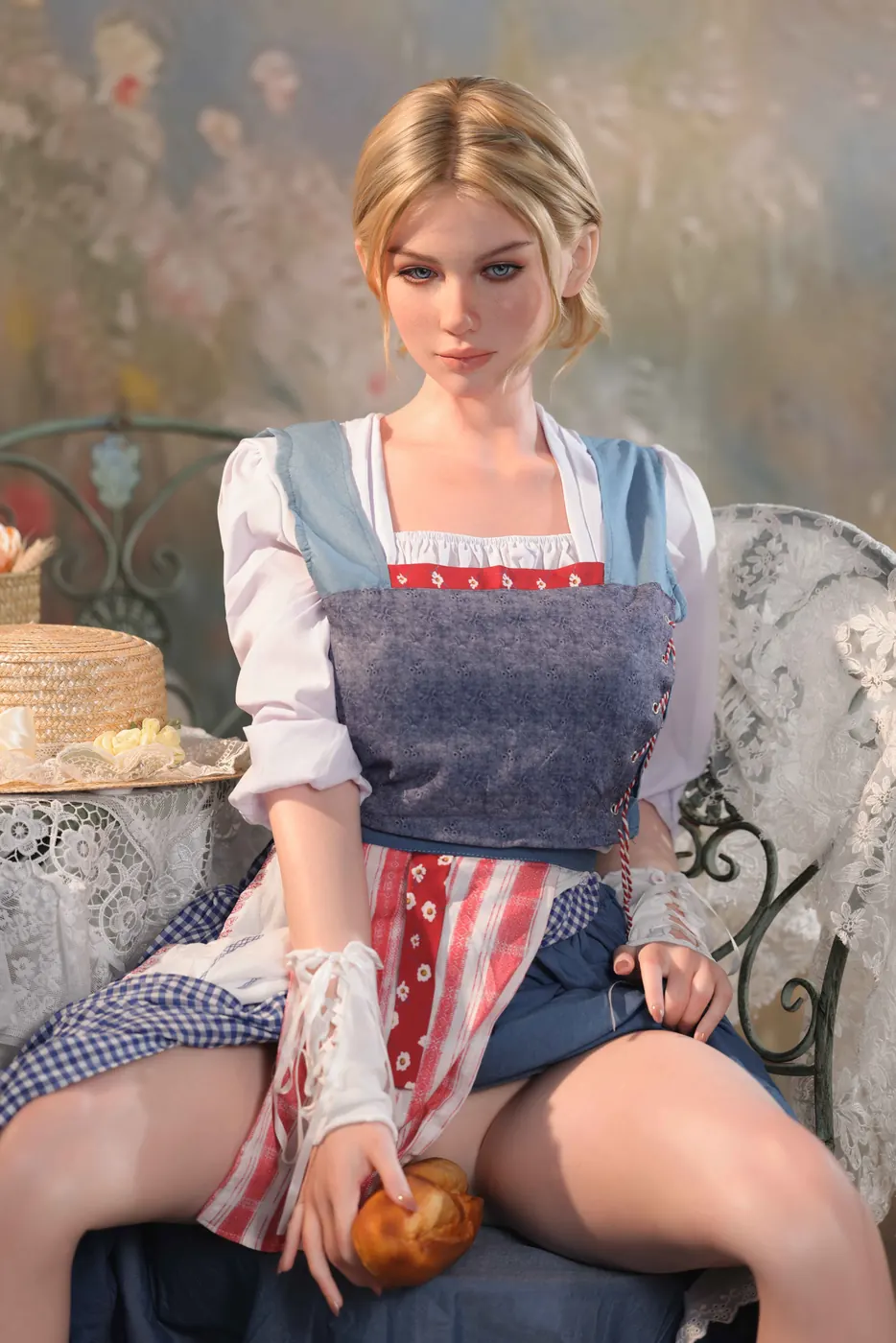 Violette Bellamy, 165 cm Silikon-Sexpuppe, Kopf 259, konfigurierbar