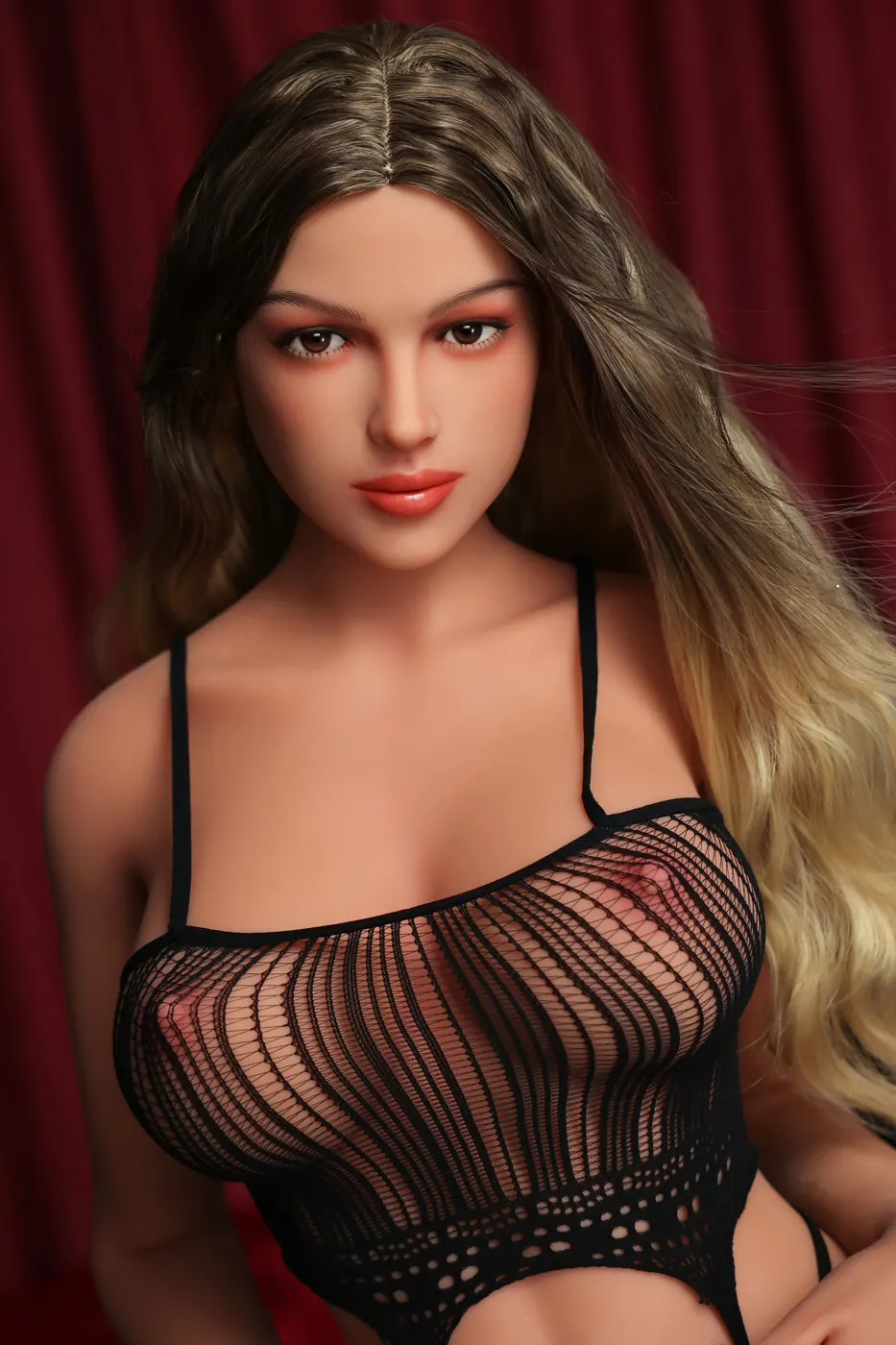 Mélusine, 169 cm BBW TPE-Sexpuppe, Kopf 152, konfigurierbar