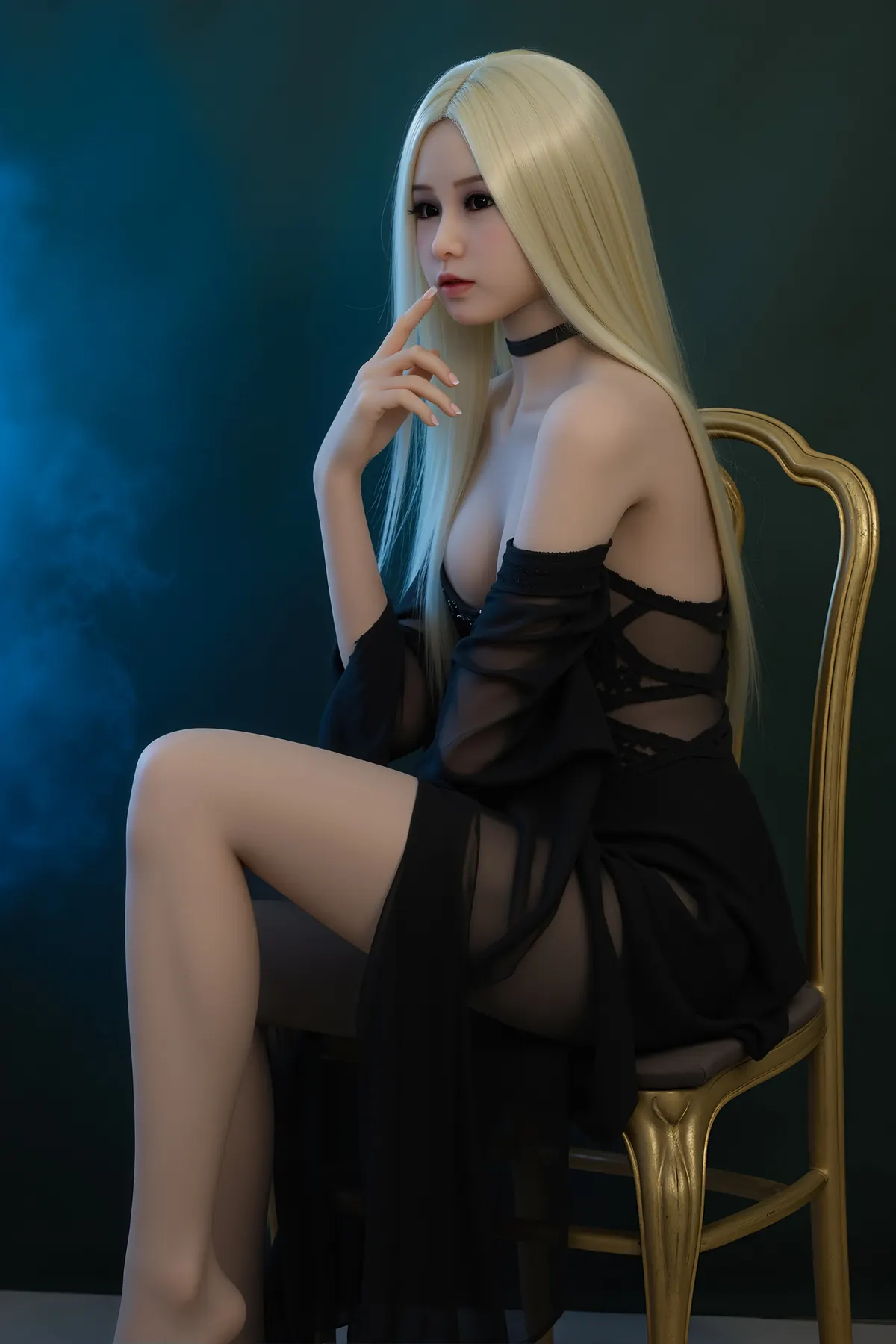 Maïwenn Vallier, 148 cm AiBei TPE-Sexpuppe, konfigurierbar