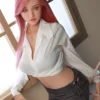 Kenza Maurel, 168 cm Silikon-Sexpuppe, Natürliche Hautfarbe, Kopf 44, konfigurierbar
