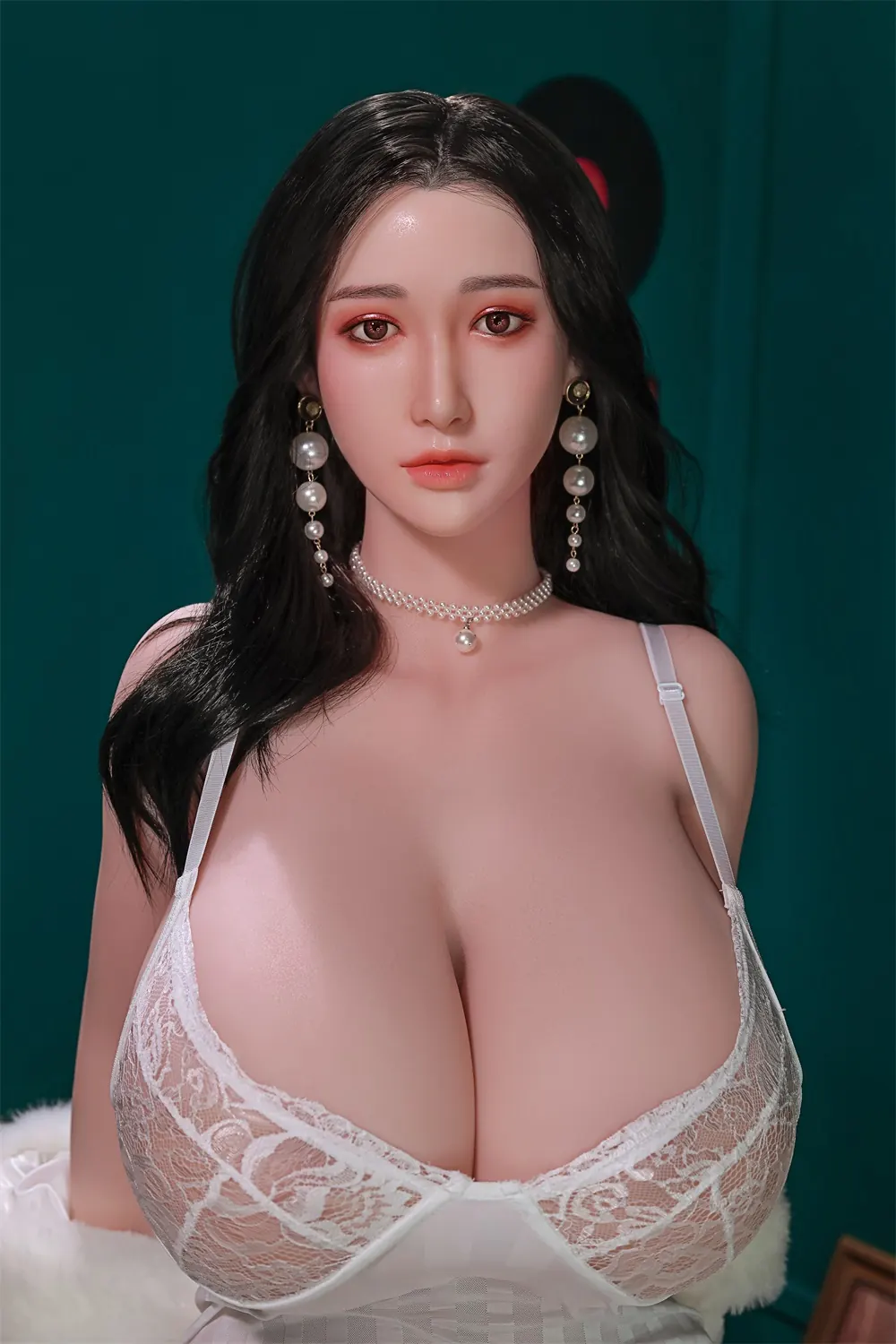 Wilhelmine Tassin, 170 cm Silikon-Sexpuppe, Natürliche Hautfarbe, Kopf 39-Y, konfigurierbar