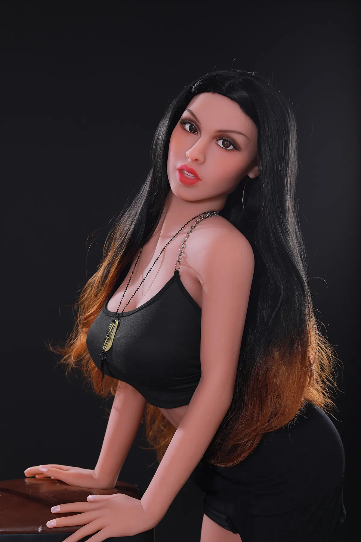 Esméralda Montfaucon, 158 cm TPE-Sexpuppe, Kopf 150, konfigurierbar