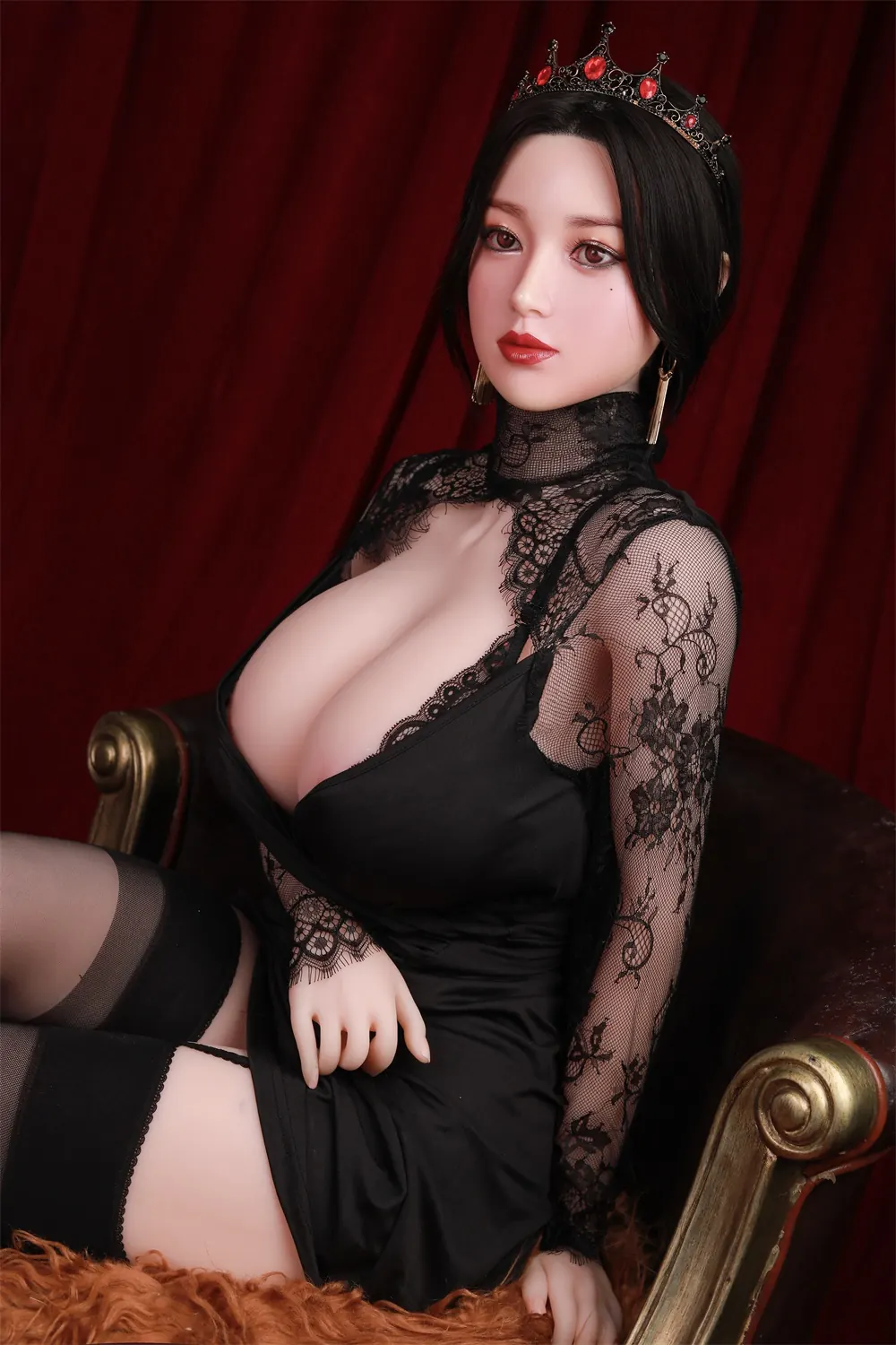Léocadie Orsanne, 168 cm Silikon-Sexpuppe, Kopf 030, konfigurierbar