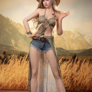 Zélie Delorme, 170 cm Silikon-Sexpuppe, Kopf 114, konfigurierbar